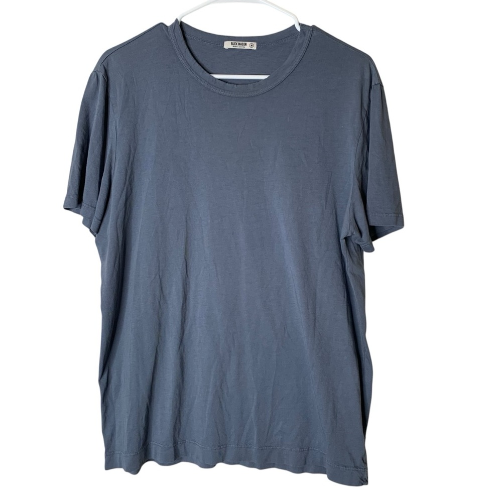 Buck Mason Mens Short Sleeve T Shirt Size M Pullover Round Neck Lightweight